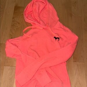 PINK Victoria's Secret Pink Long Sleeve Hooded Sweatshirt